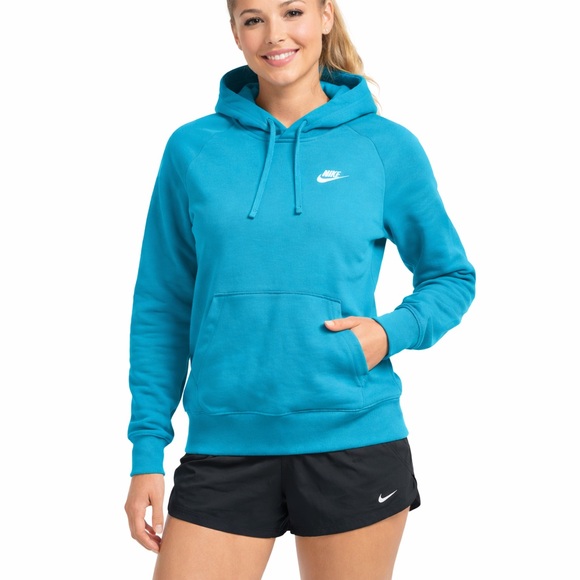 Nike Tops - Nike Women’s Medium Teal Hoodie Pullover NWT sweatshirt